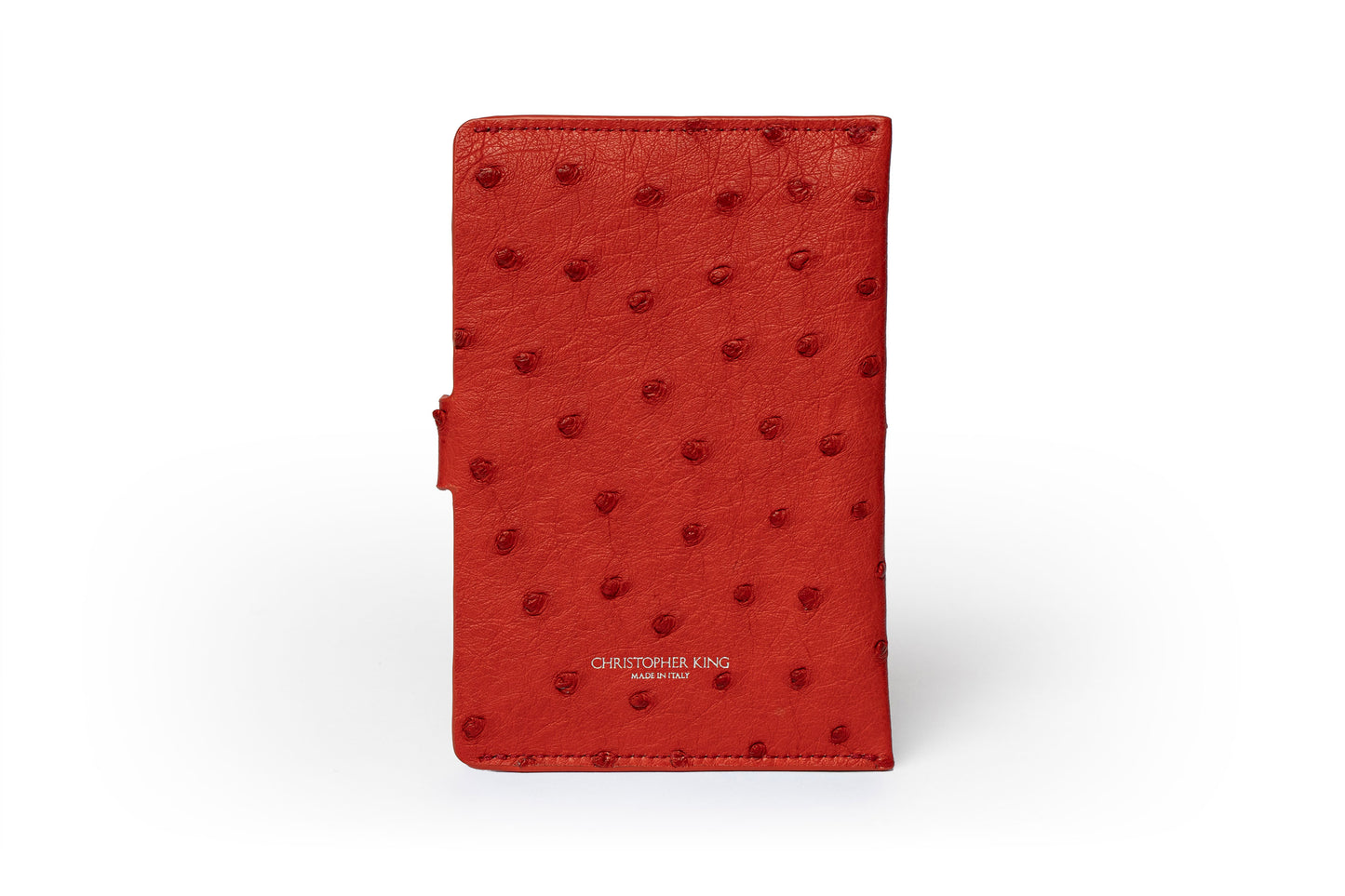 Lady's Ostrich Passport Holder