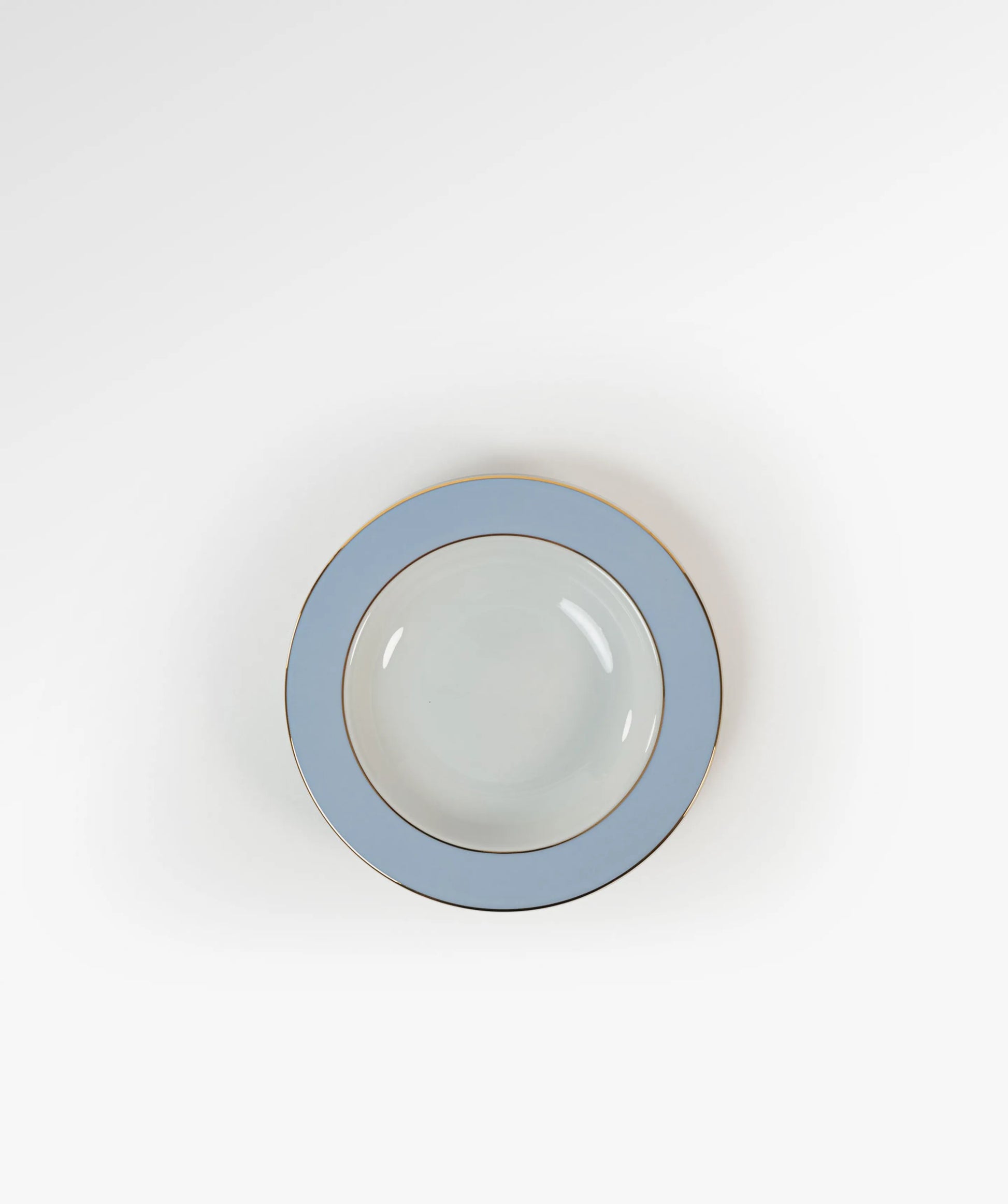 KINGSWAY Blue Porcelain Pasta Plate