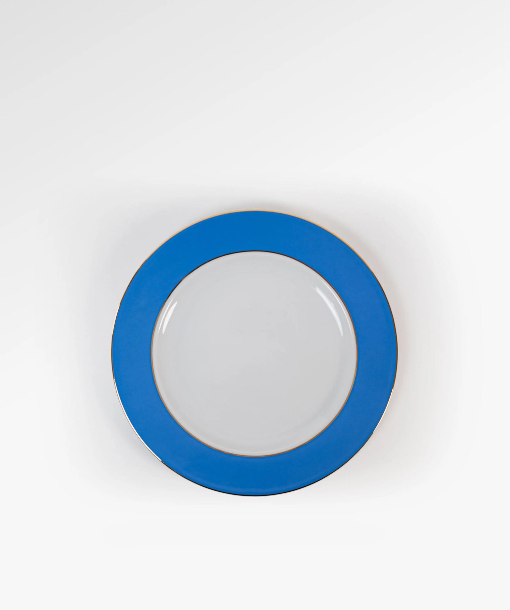 KINGSWAY Blue Porcelain Charger Plate